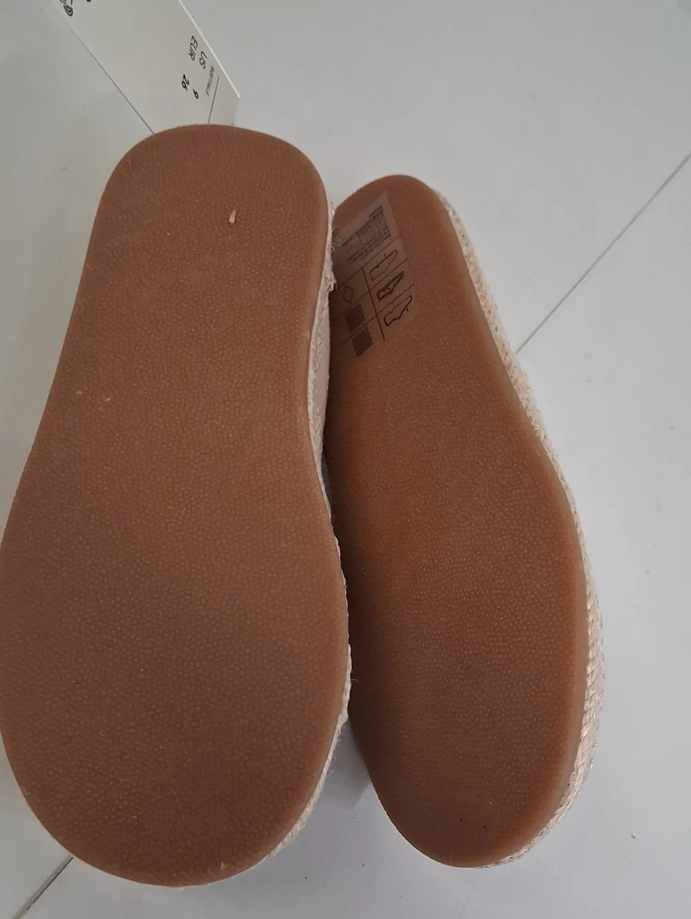 H&M canvas espadrille